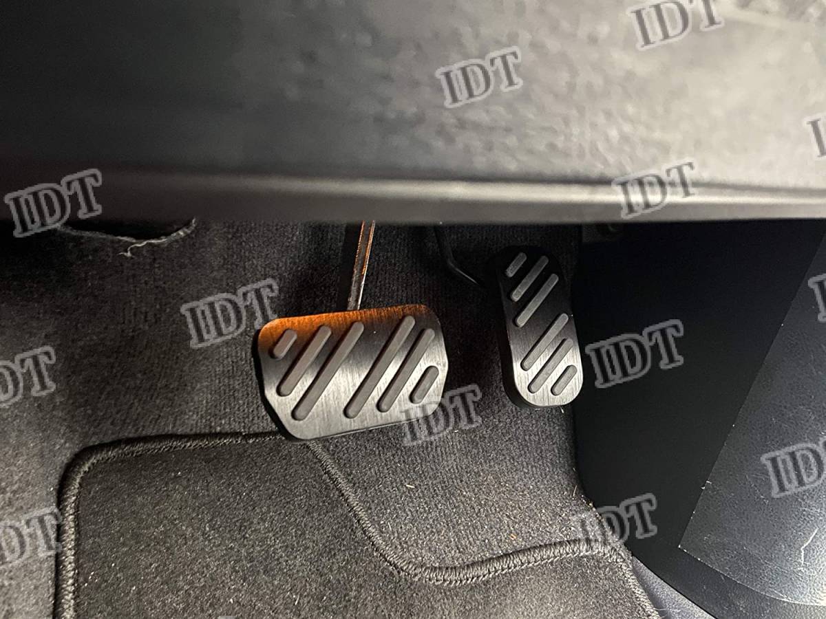 ミニウエス付 30系 アルファード ヴェルファイア ブラック アルミ ペダルカバーセット ガーニッシュ ブレーキ アクセル かぶせるだけの取付拍卖