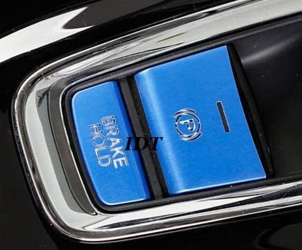 IDT ミニウエス付 ホンダ 新型 ヴェゼル 電動 パーキングブレーキ ブレーキホールド アルミ ブルー スイッチカバー ガーニッシュ拍卖