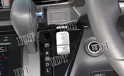 IDT B44 ルークス パーキングスイッチ パネル アルミ カバー 銀 インテリアパネル パーツ グレード アップ ホールド サイドブレーキ拍卖