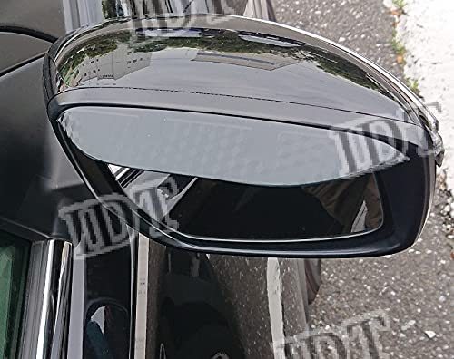 IDT ミニウエス付 キックス カーボン ドアミラー バイザー カバー ガーニッシュ ベゼル サイドミラー ドアミラーバイザーカーボン調拍卖