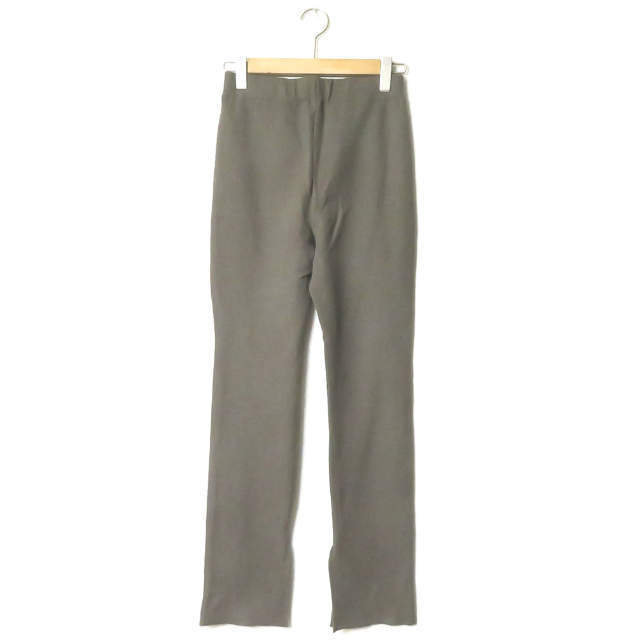 d'un a dix アナディス 19SS 日本製 パイルリブスリットパンツ 591-9180666 38 カーキ イージー ボトムス lc31649拍卖