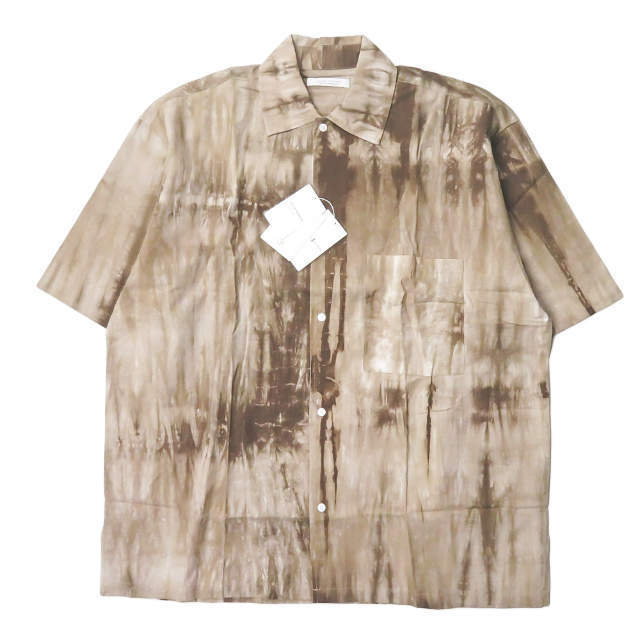 新品 JOURNAL STANDARD ジャーナルスタンダード 20SS タイダイ染め オーバーサイズシャツ 20051600921010 L ベージュ Tie Dye ビッグ g2975拍卖