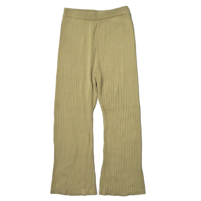 JOURNAL STANDARD relume ジャーナルスタンダード 19AW アクリルコットンリブパンツ 19080462815030 ベージュ ニット イージー ☆☆lc29556拍卖