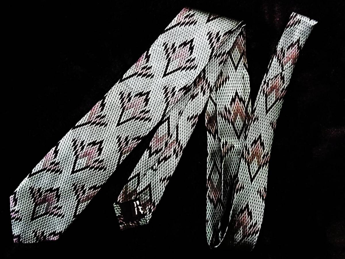 ☆☆№0830美品【超細ブランド本格ナロータイ】【Mr.ジュンコ】ネクタイ■■■■■拍卖