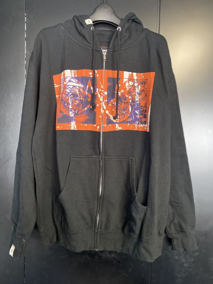 希少 パスヘッド スウェットパーカー ブラック サイズL PUSHEAD 拍卖