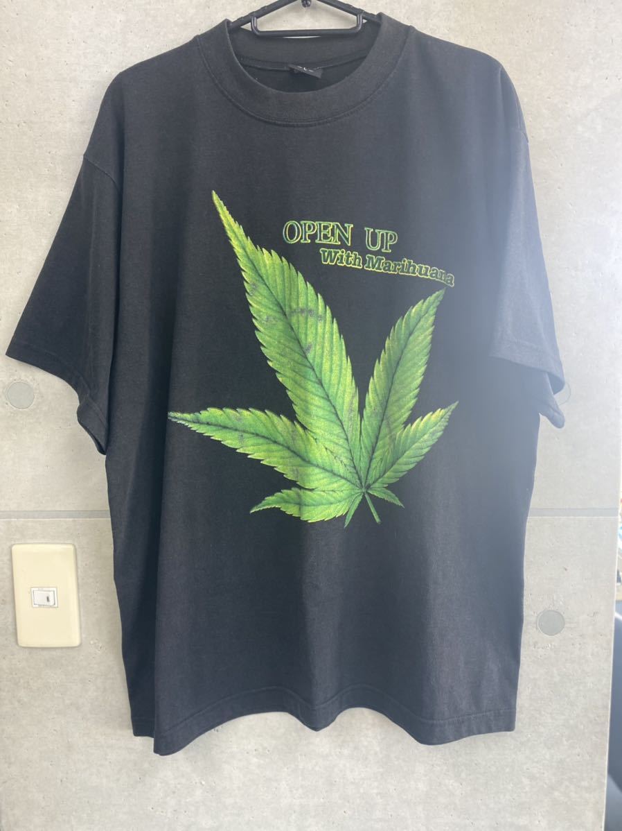 希少 Marihuana Tシャツ サイズL マリファナTシャツ ヴィンテージ 拍卖