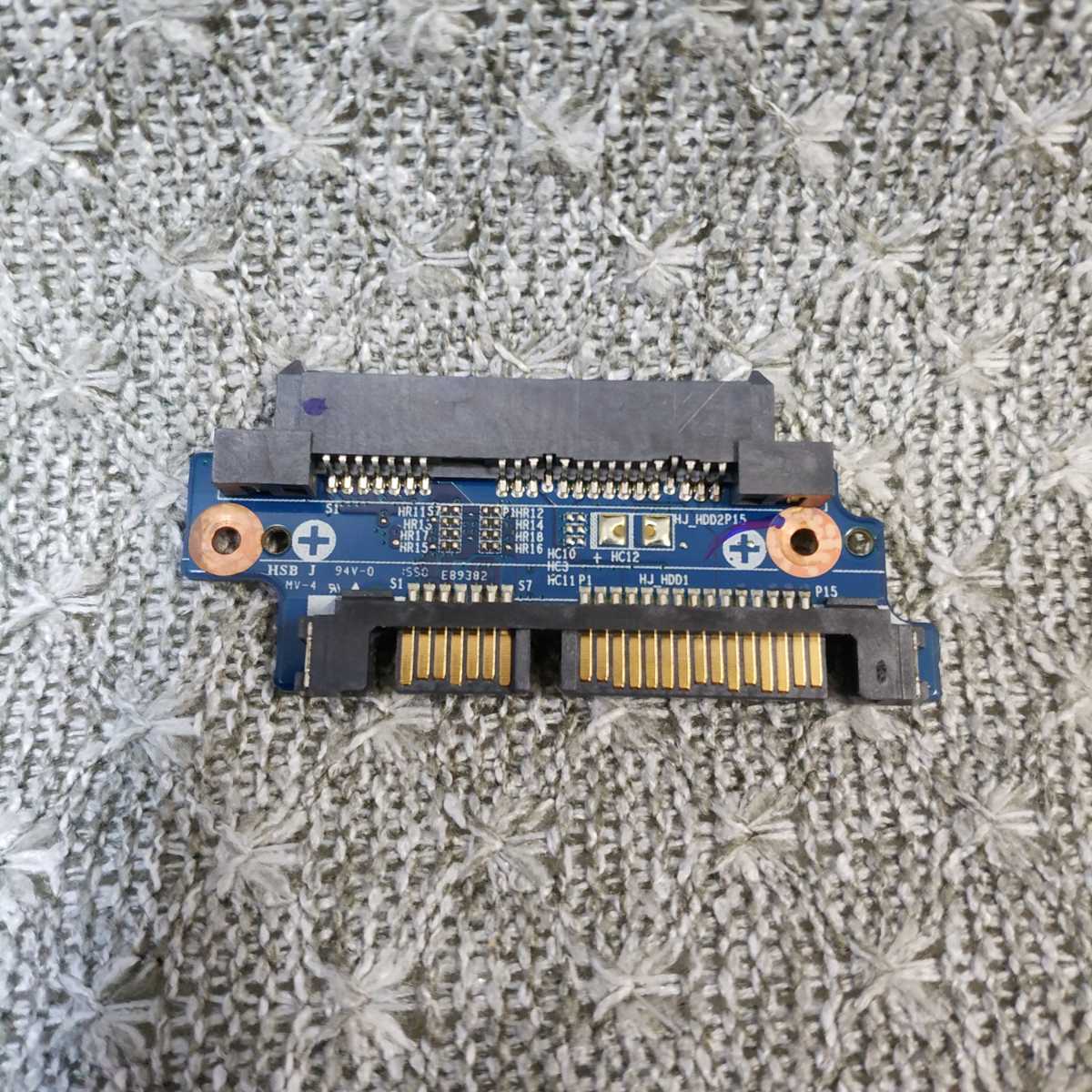 岐阜 送料198円 ★ mouse computer MB-B500E マザーボード 6-71-N2400-D02A 用 HDDコネクタボード 中古品 ★ 動作確認済 AA249拍卖