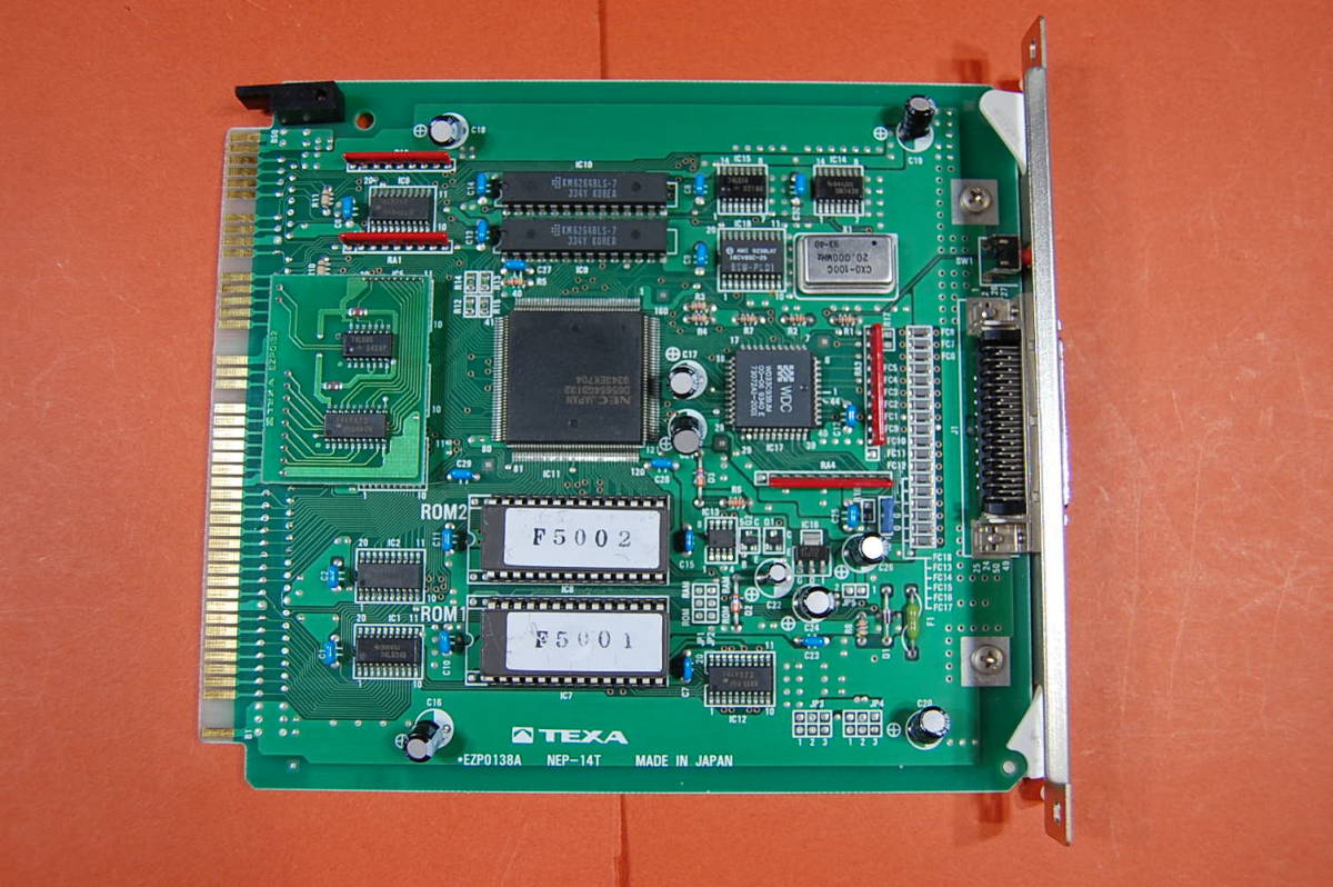 PC98 Cバス用 インターフェースボード TEXA HA-55BSW SCSIインターフェースボード ? 動作未確認 ジャンク扱いにて L-026 1943 拍卖