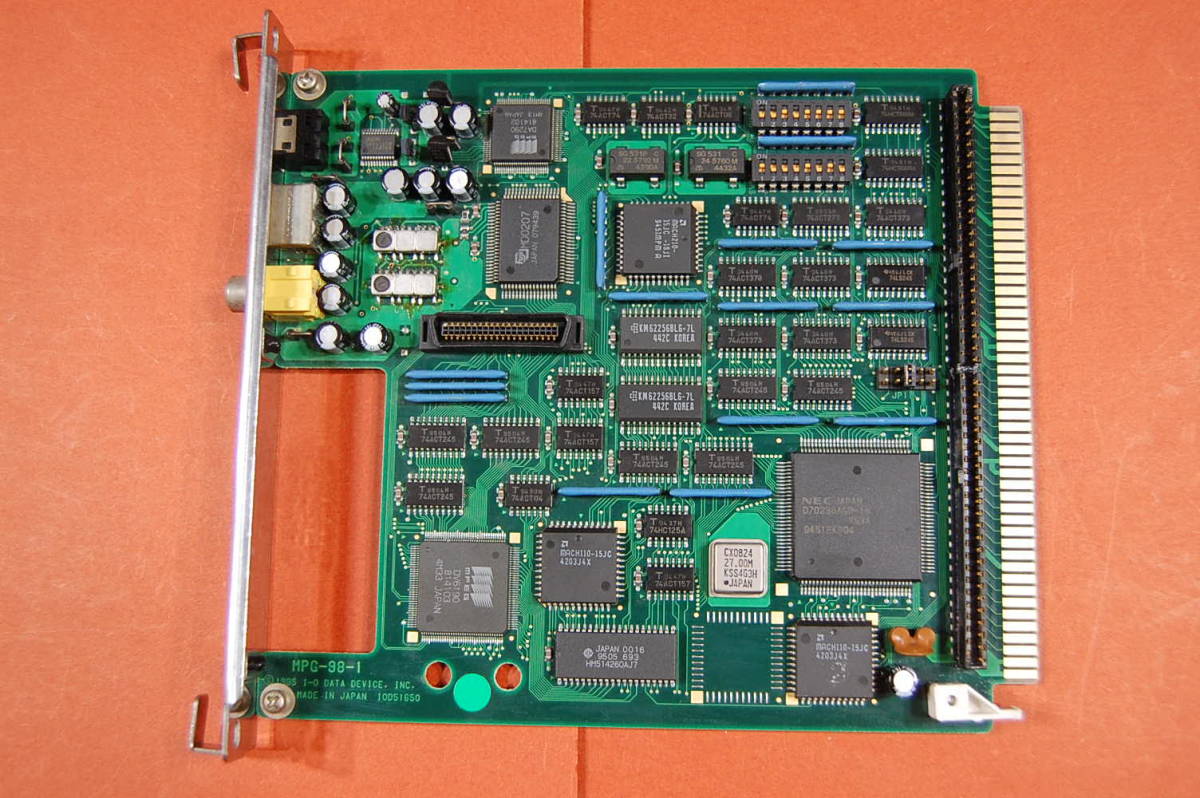 PC98 Cバス用 インターフェースボード IO DATA MPG98-1 MPEG再生ボード? 動作未確認 ジャンク扱いにて L-102 0716 拍卖
