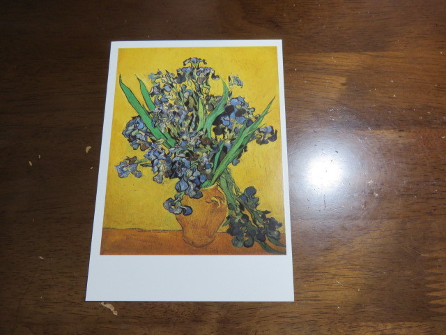 絵ハガキ「ゴッホ」(花瓶とアイリス)」美品の格安提供です。拍卖