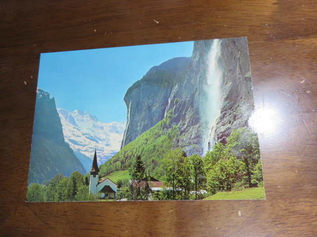 絵ハガキ「ラウターブルンネン」スイス・美品の格安提供です。拍卖