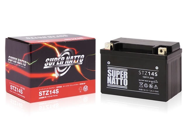 新品 スーパーナットバッテリー バイク用 STZ14S ホンダ【CTX1300】EBL-SC74 1300cc拍卖