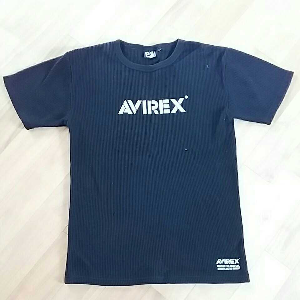 AVIREX 半袖ワッフルTシャツ L拍卖
