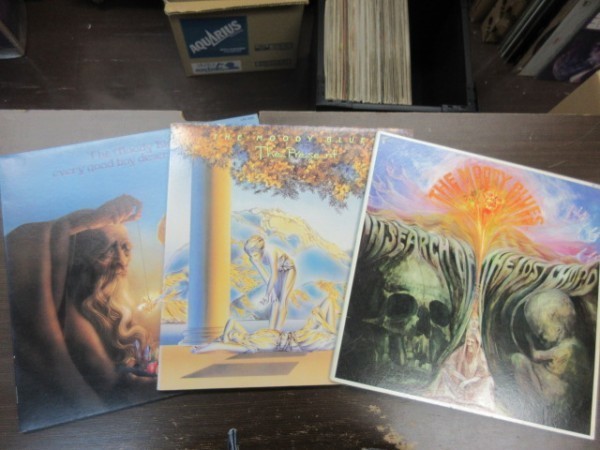 K7//LP/// ムーディー・ブルース(The Moody Blues)/3枚セット/拍卖