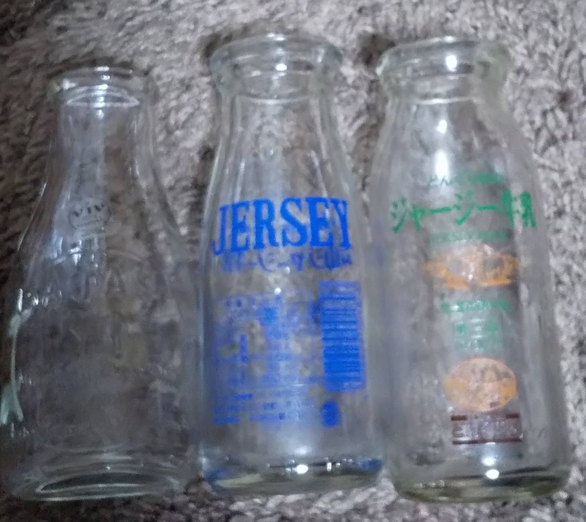 (0-688) 牛乳瓶3本 (洋物1本、佐賀1本、岡山1本)拍卖