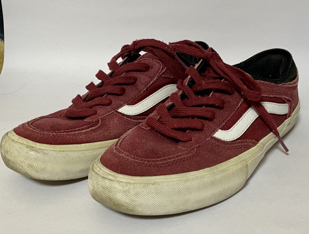 稀少☆VANS × Geoff Rowley Pro 66/99 スニーカー スケシュー ジェフローリー 28cm エンジ バーガンディー ULTRACUSH 拍卖