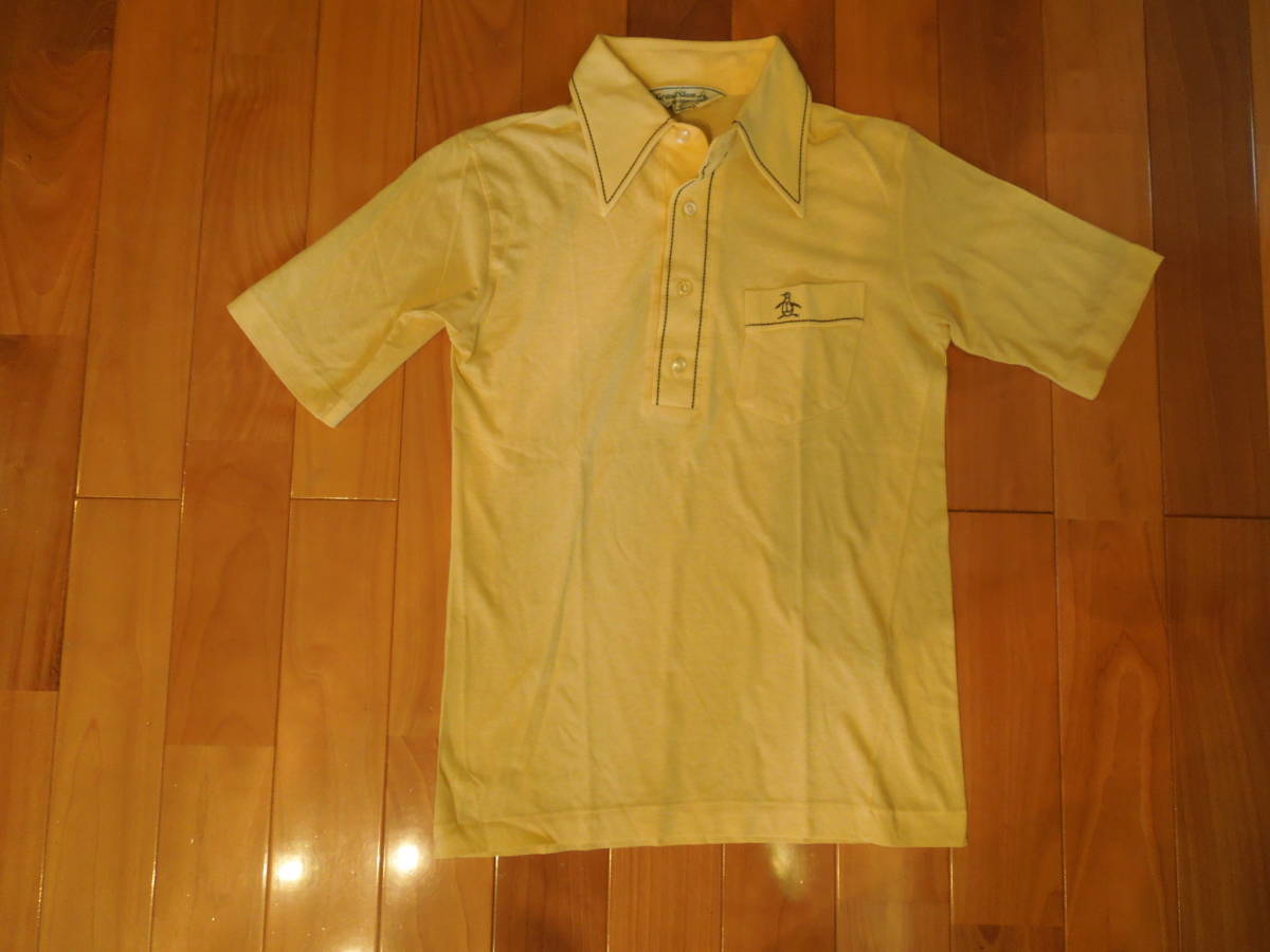 Munsingwear Grand Slam マンシングウェア 70'sヴィンテージ 半袖ポロシャツ Sサイズ拍卖