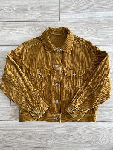 ★美品★GU ジーユー★コーデュロイジャケット★Gジャン★サイズS (中古)拍卖