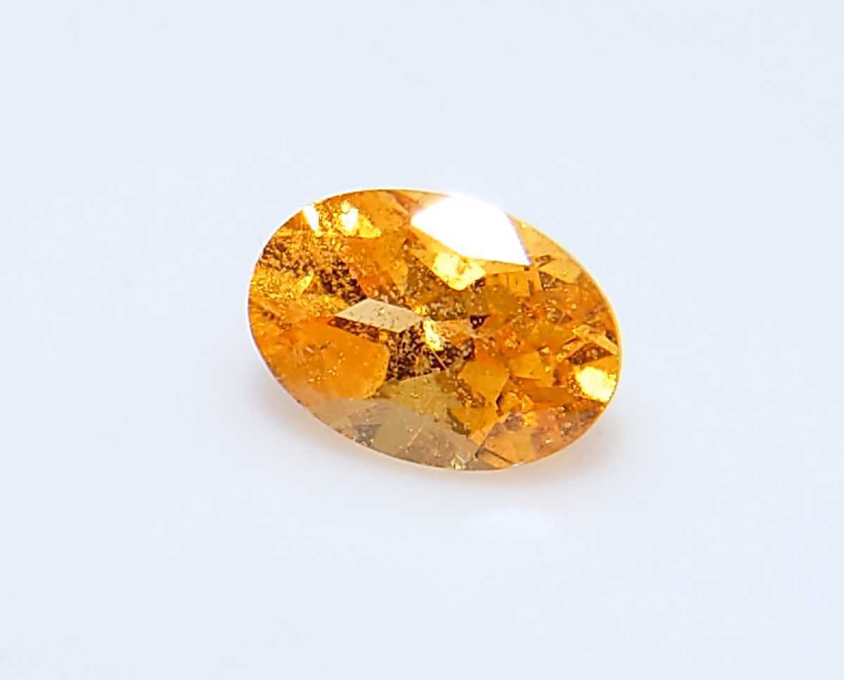 美品! スペサルタイトガーネット 0.74ct オーバル ルース(LA-4653)拍卖