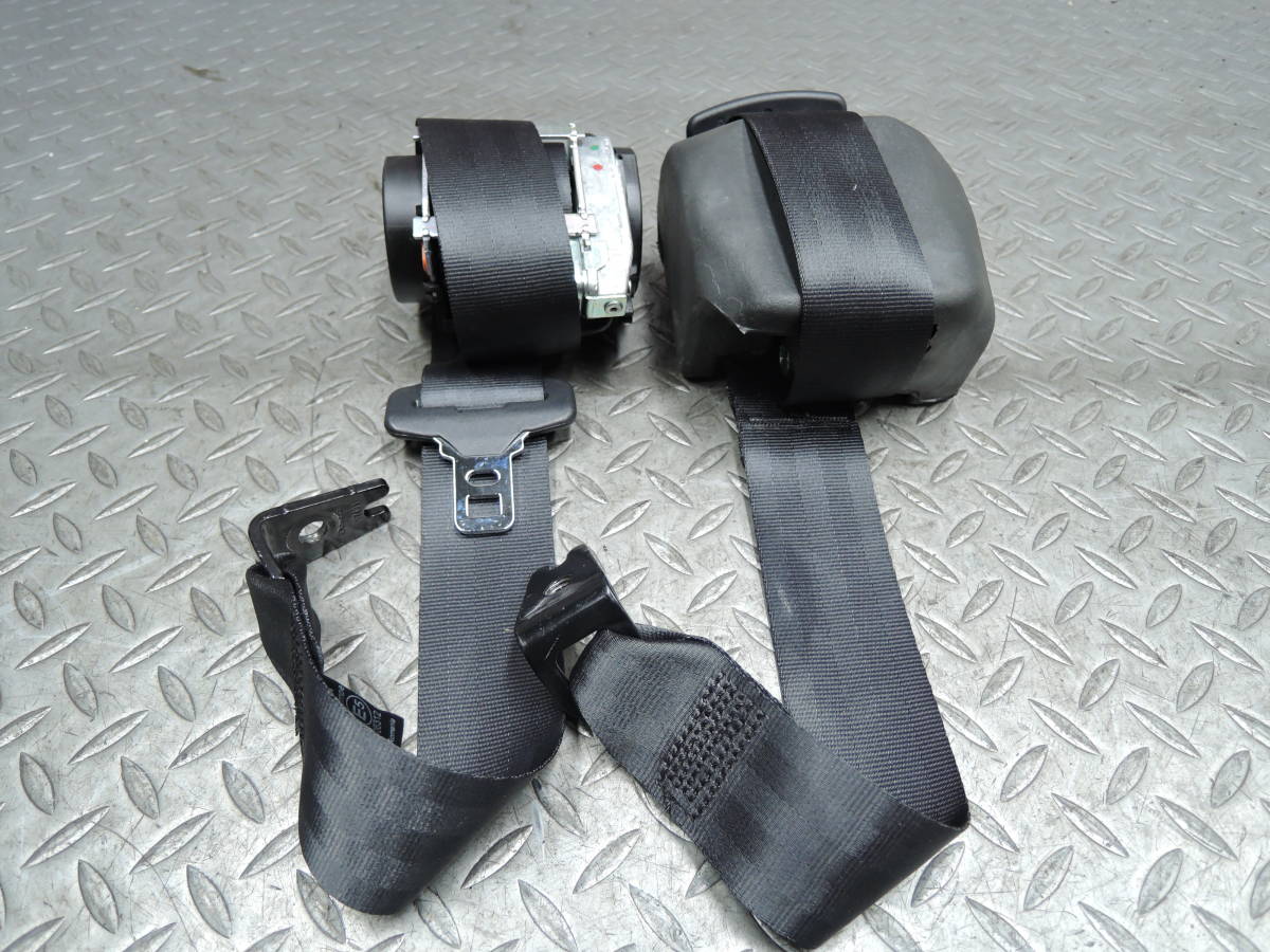 ・ DBA-MB4164T ボルボ V40 純正 リア シートベルト 左右/LR 運転席/助手席側 12 12 2013 【動作車両】 V-3240拍卖