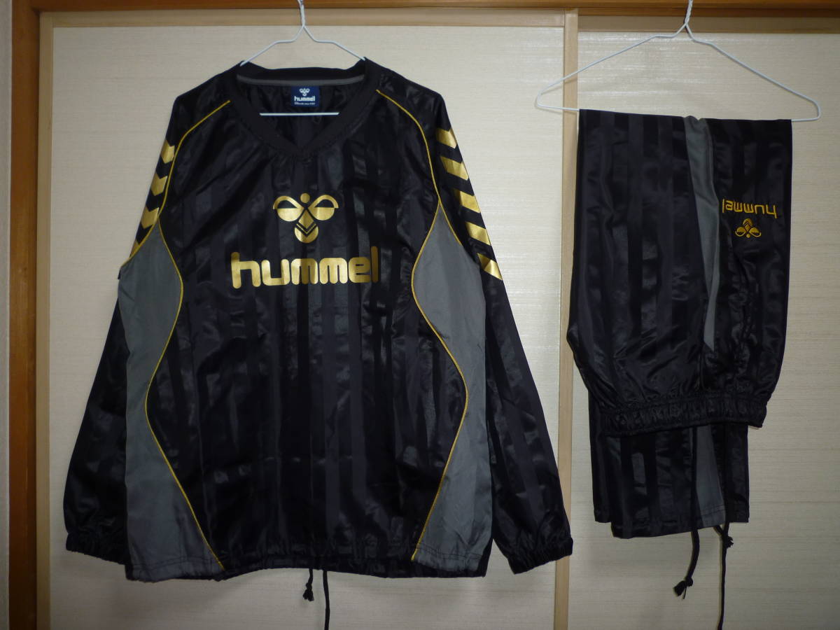 ヒュンメル ナイロン ウインドブレーカー上下 Lサイズ ピステ拍卖