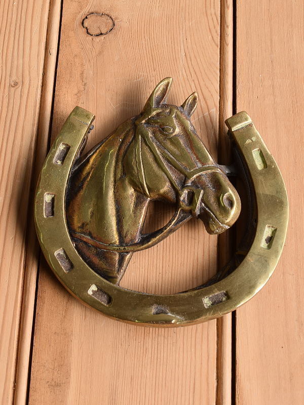 イギリス アンティーク 真鍮製ドアノッカー 10353拍卖