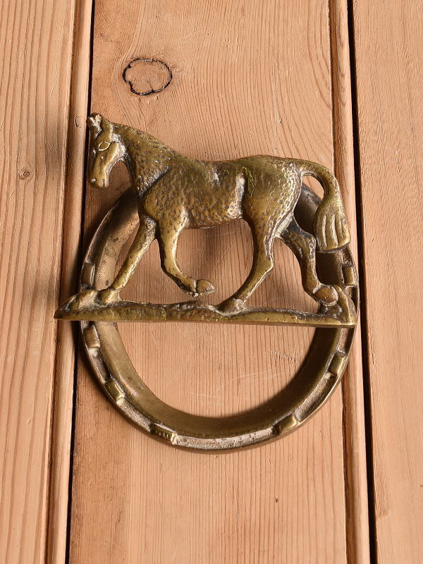イギリス アンティーク 真鍮製ドアノッカー 10355拍卖