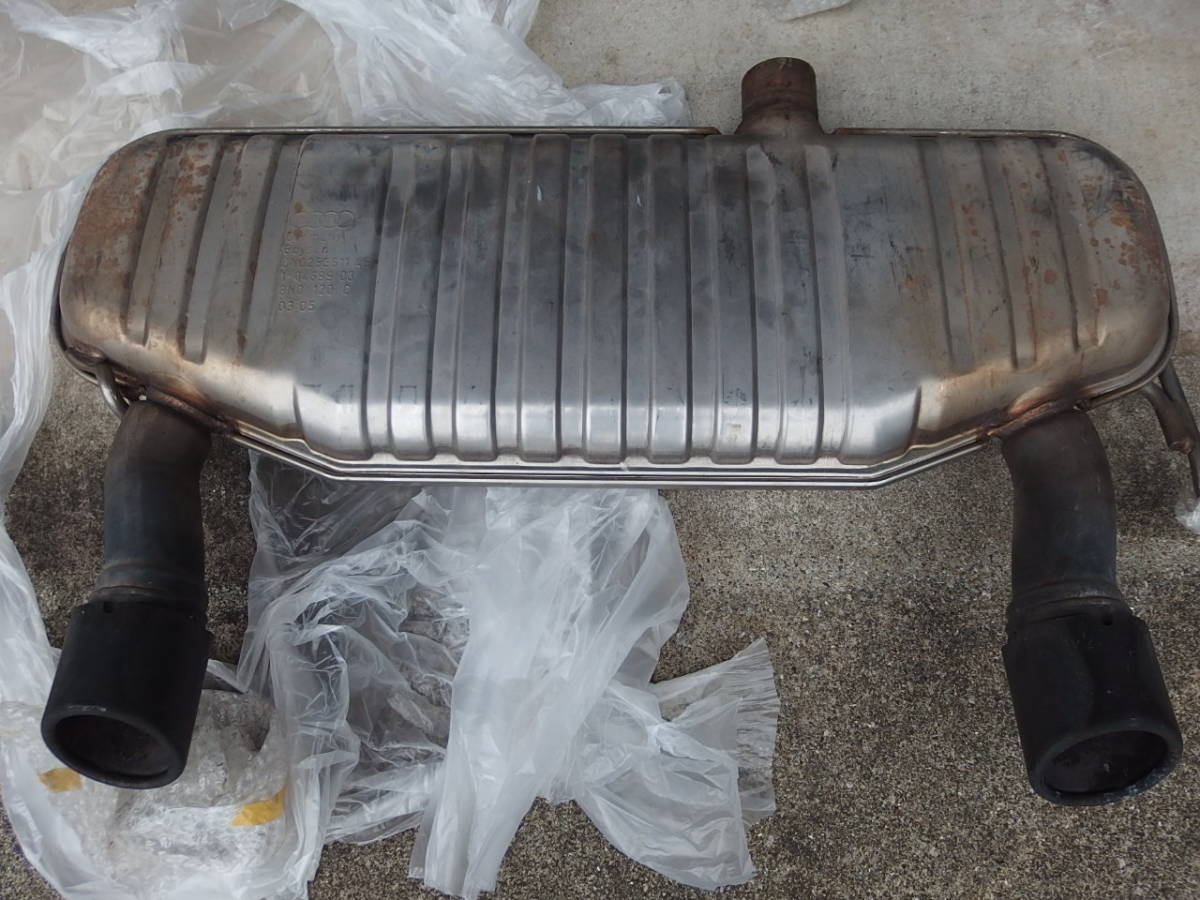 初代アウディTT 純正マフラー クワトロスポーツに使用しておりました! 拍卖