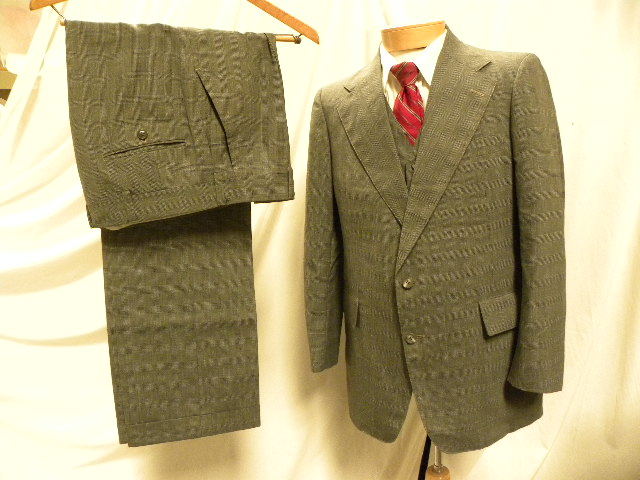 |o_o|ブルックスブラザーズ(11n)vintage70s三揃シングルスーツ165-170cm拍卖