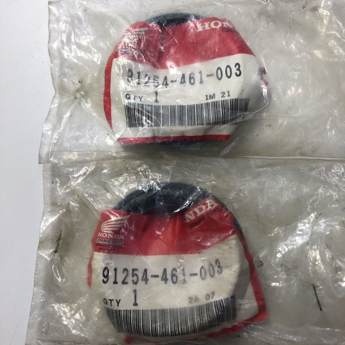 2-3130☆ホンダ 純正 フォークダストシール 2個セット 91254-461-003☆CB750F拍卖