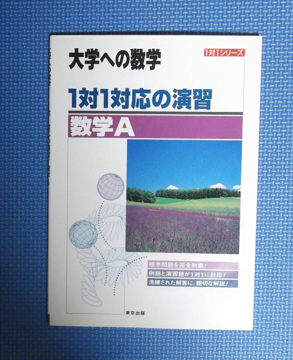 ★大学への数学・1対1対応の演習数学A★東京出版★定価952円★拍卖