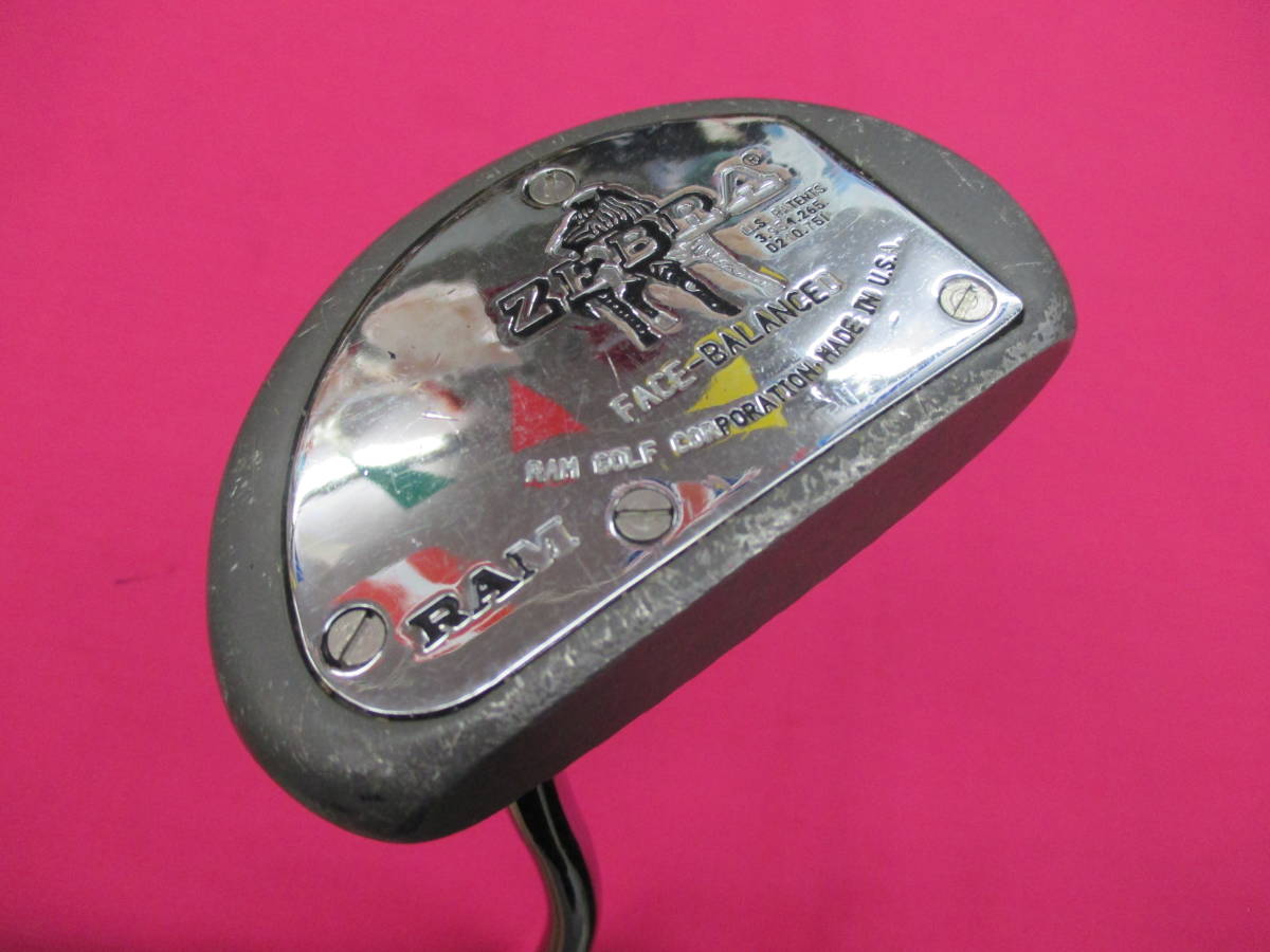 ZEBRA RAM FACE-BALANCED パター拍卖
