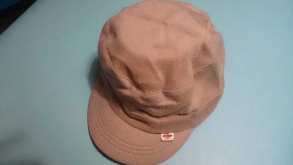 新品◆Dickies(ディッキーズ)ワークキャップ・帽子・ベージュ拍卖