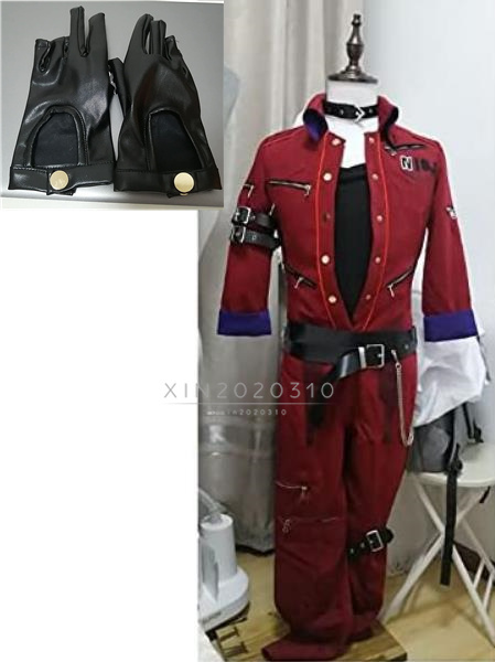 にじさんじ所属 バーチャルYouTuber 伏見ガク ツナギ☆コスプレ衣装 風(ウィッグ 靴別売り)拍卖