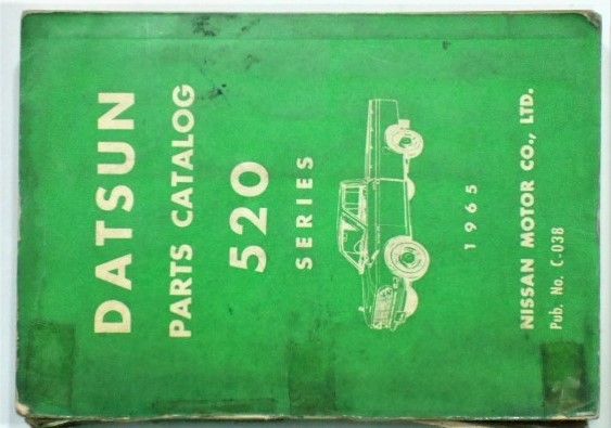 日産 DATSUN 520 '1965 parts catalog拍卖
