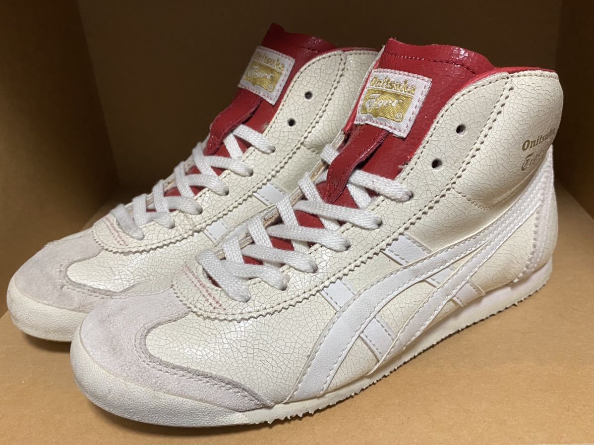 【送料無料】オニツカタイガー メキシコミッドランナー 23cm ユーズド品拍卖