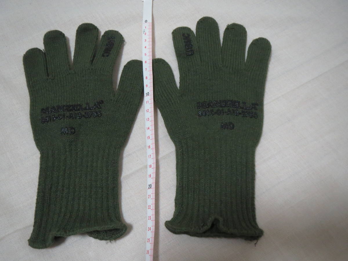 実物 入手困難 USMC アメリカ海兵隊 軍手 サイズ ミディアム MD NO1拍卖