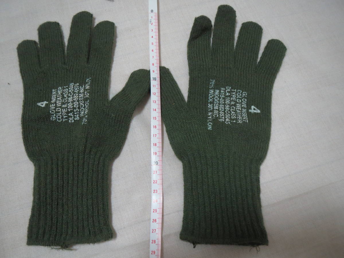実物 入手困難 USMC アメリカ海兵隊 軍手 サイズ 4 NO3拍卖