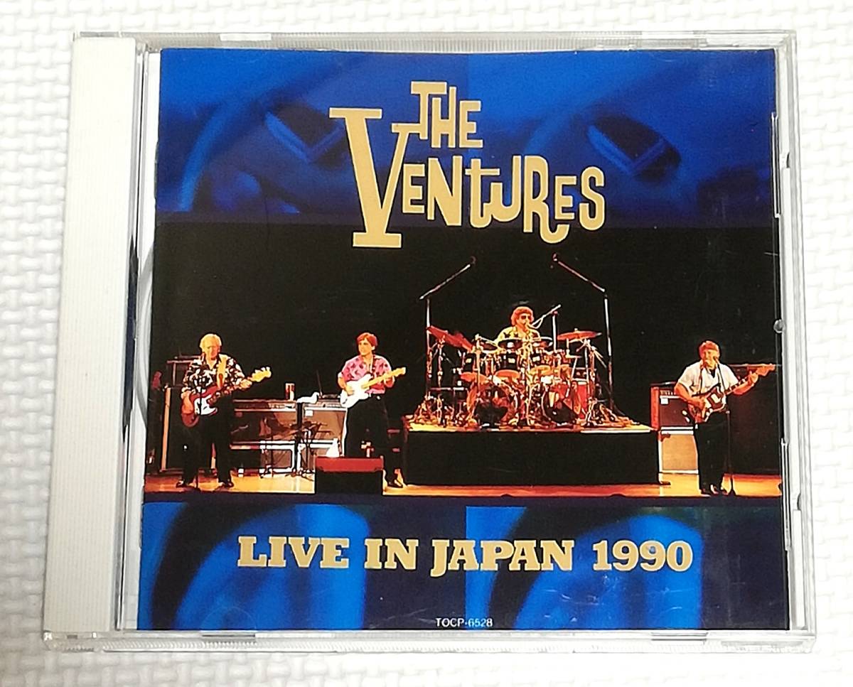 CD VENTURES ベンチャーズ LIVE IN JAPAN 1990 ライヴインジャパン1990/TOCP-6528拍卖