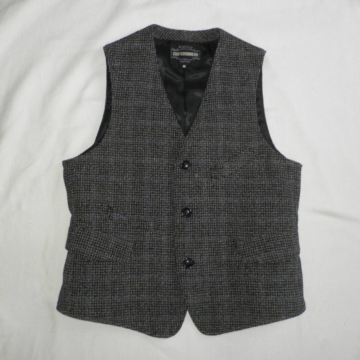 ☆新品 フリーホイーラーズ Dylan ベスト (40)  ツイード freewheelers拍卖