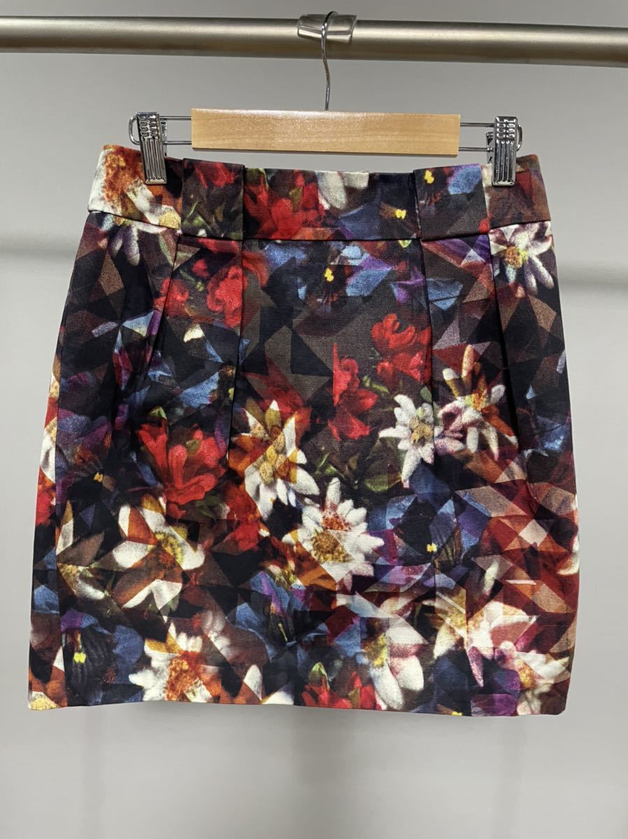 新品未使用ポールスミスPaul Smithレディーススカート極美品総柄拍卖