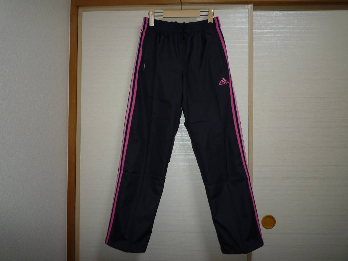 アディダス ナイロンパンツ黒 Mサイズ拍卖