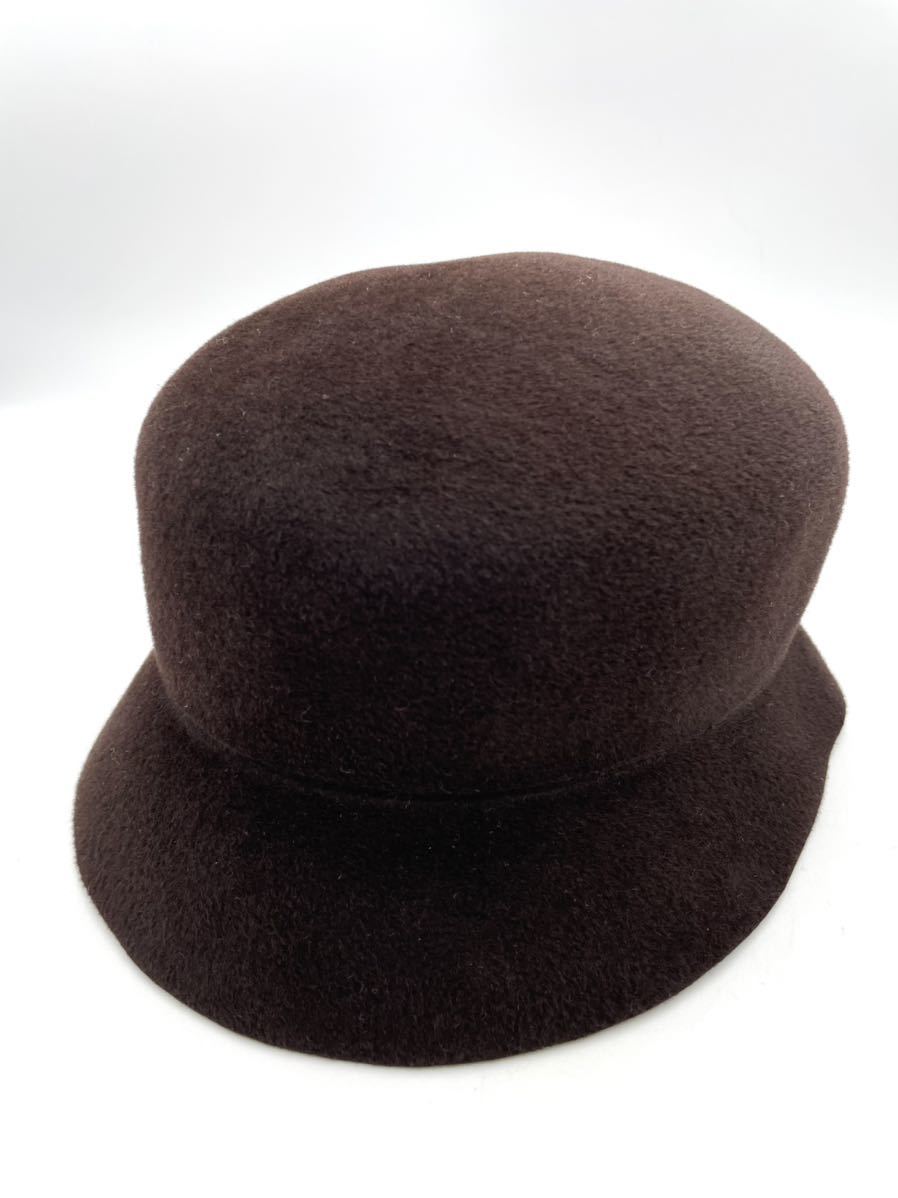 神戸 Maxim マキシン ハンドメイド 兎毛フェルトハット拍卖