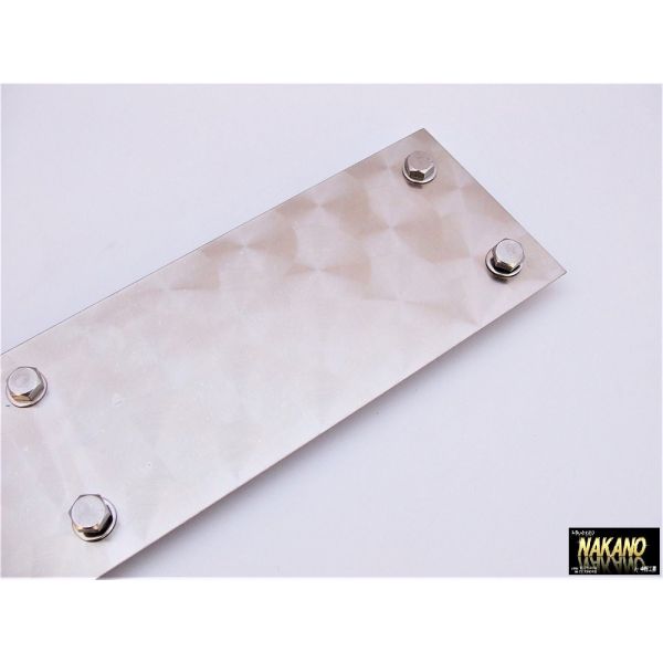 トラック用 泥よけステンレス(ウロコ)430×80mm ウロコステンレス 泥除けステン トラック用品 2トン 4トン 大型 拍卖
