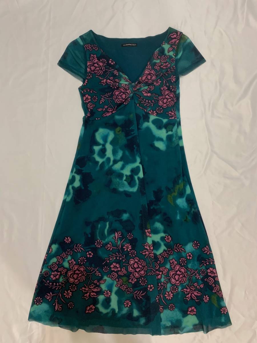 vivienne tam ヴィヴィアンタム ワンピース dress 花柄 アーカイブ archive拍卖