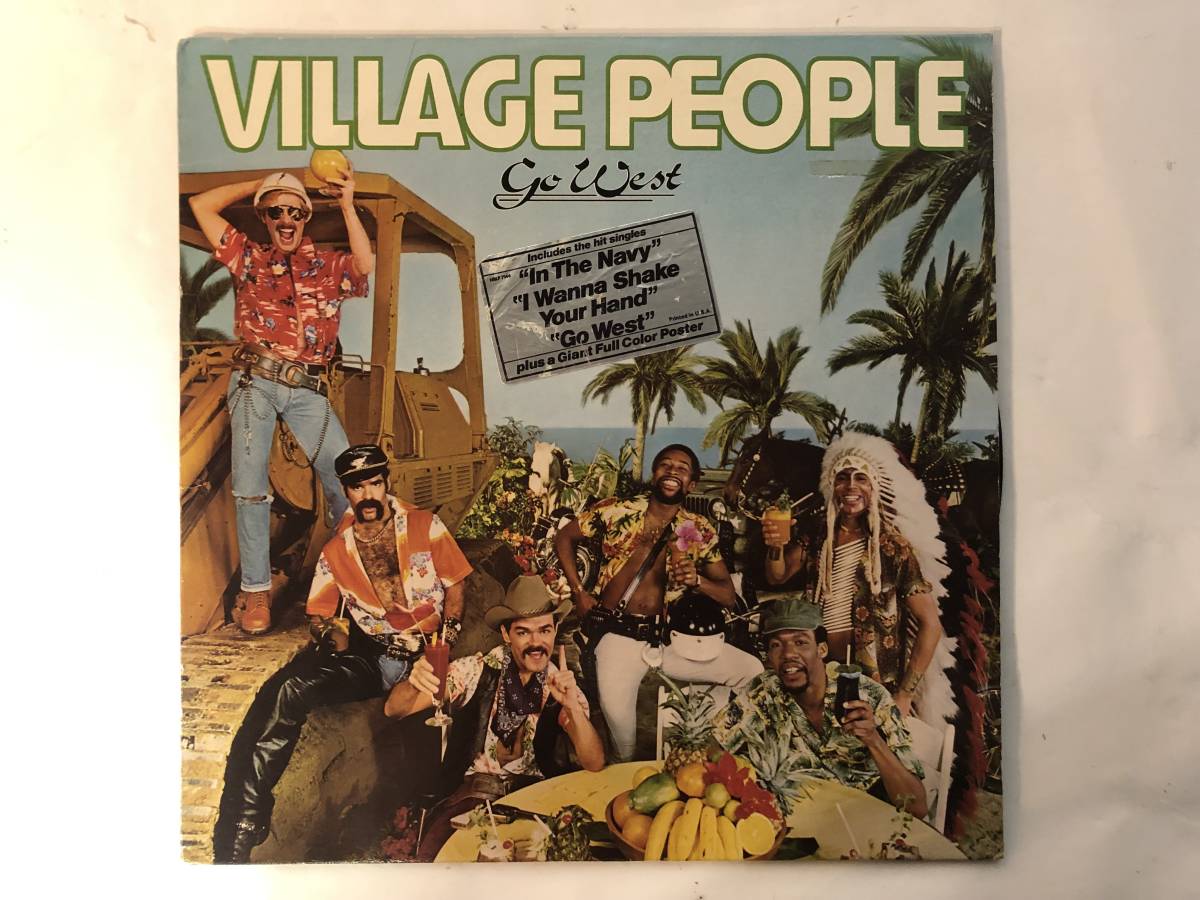 11001S US盤 12inch LP★VILLAGE PEOPLE/GO WEST★NBLP 7144拍卖