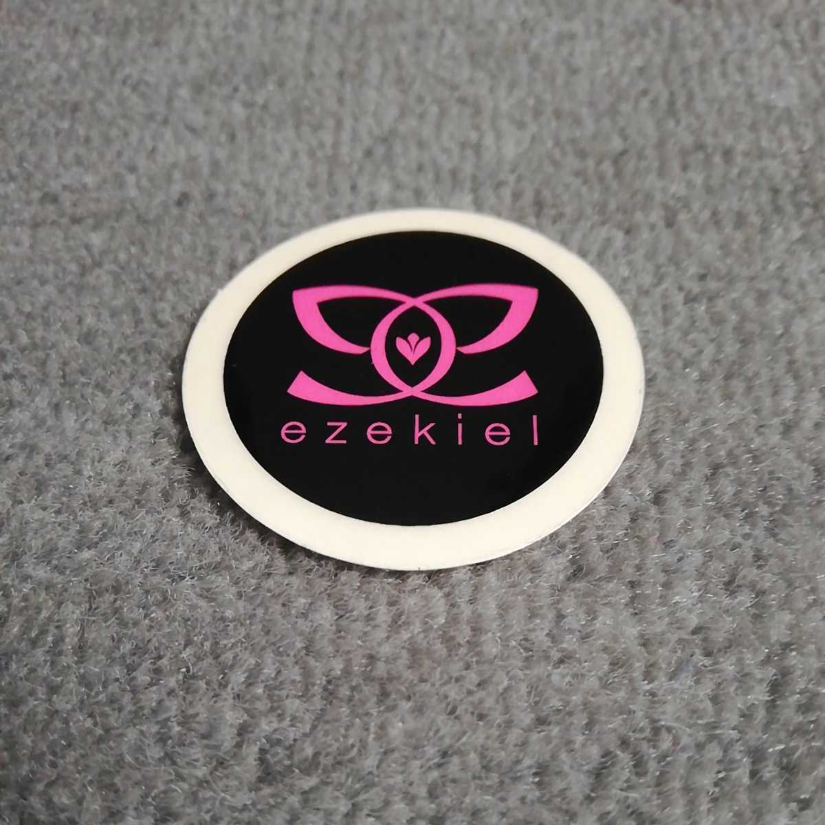 新品未使用正規品本物Ezekiel限定マークロゴサークルステッカー 直径約4.2cm ピンク/ブラック 送料¥85~拍卖