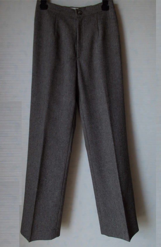 FQ French Quarter フレンチクオーター レディース ストレート パンツ 茶 ツイード 拍卖