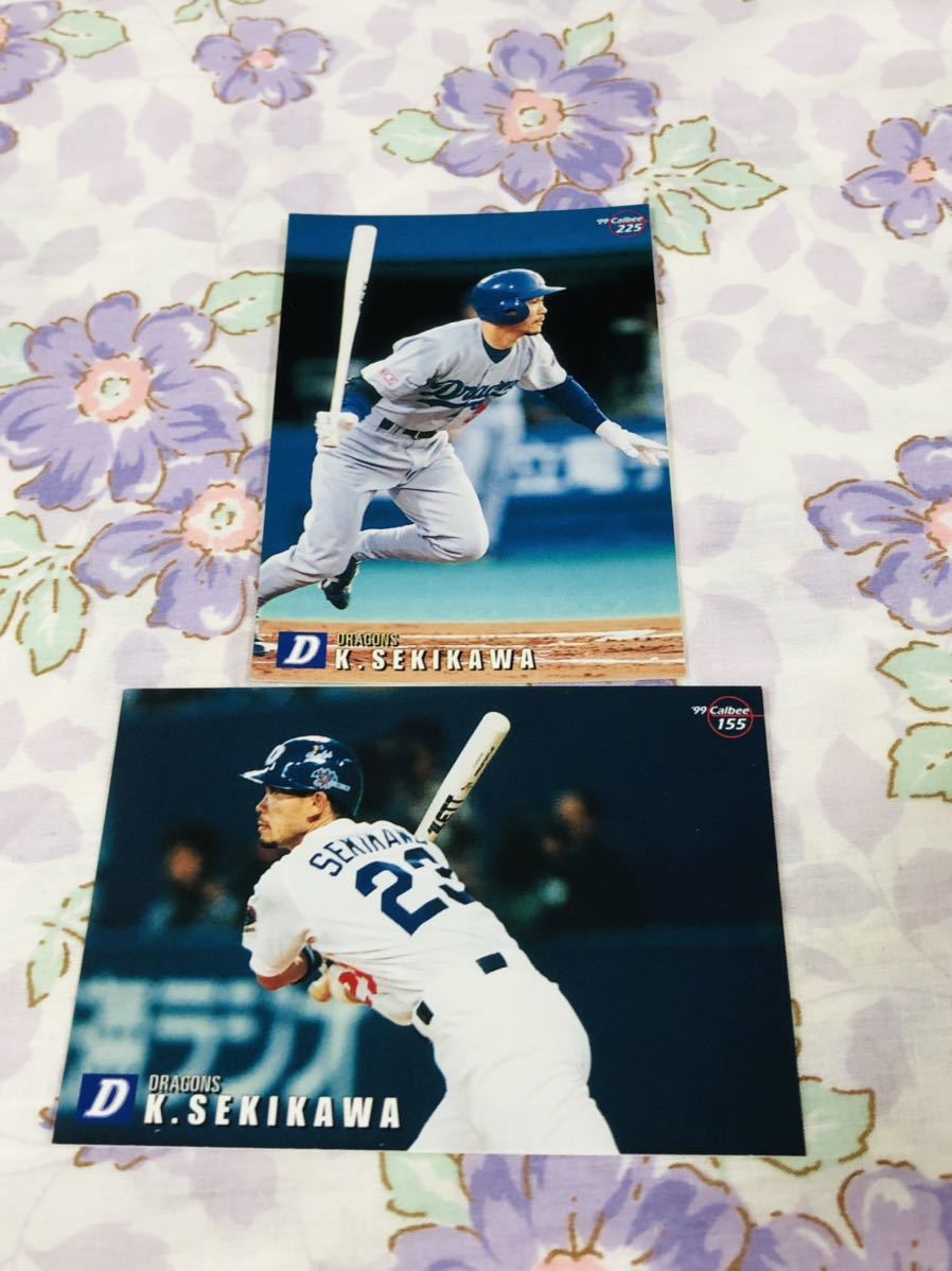 カルビープロ野球チップスカード セット売り 中日ドラゴンズ 関川浩一拍卖