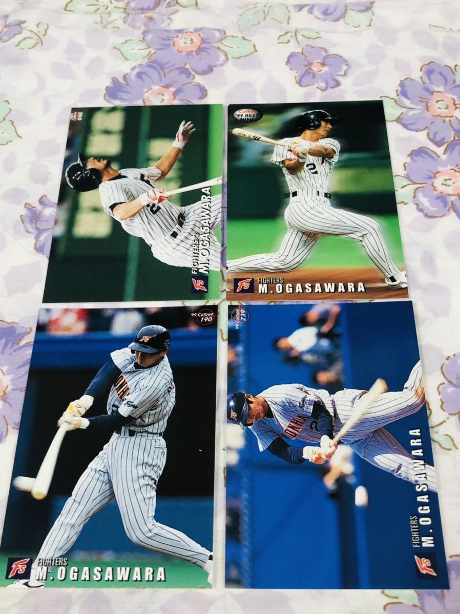 カルビープロ野球チップスカード セット売り 北海道日本ハムファイターズ 小笠原道大拍卖